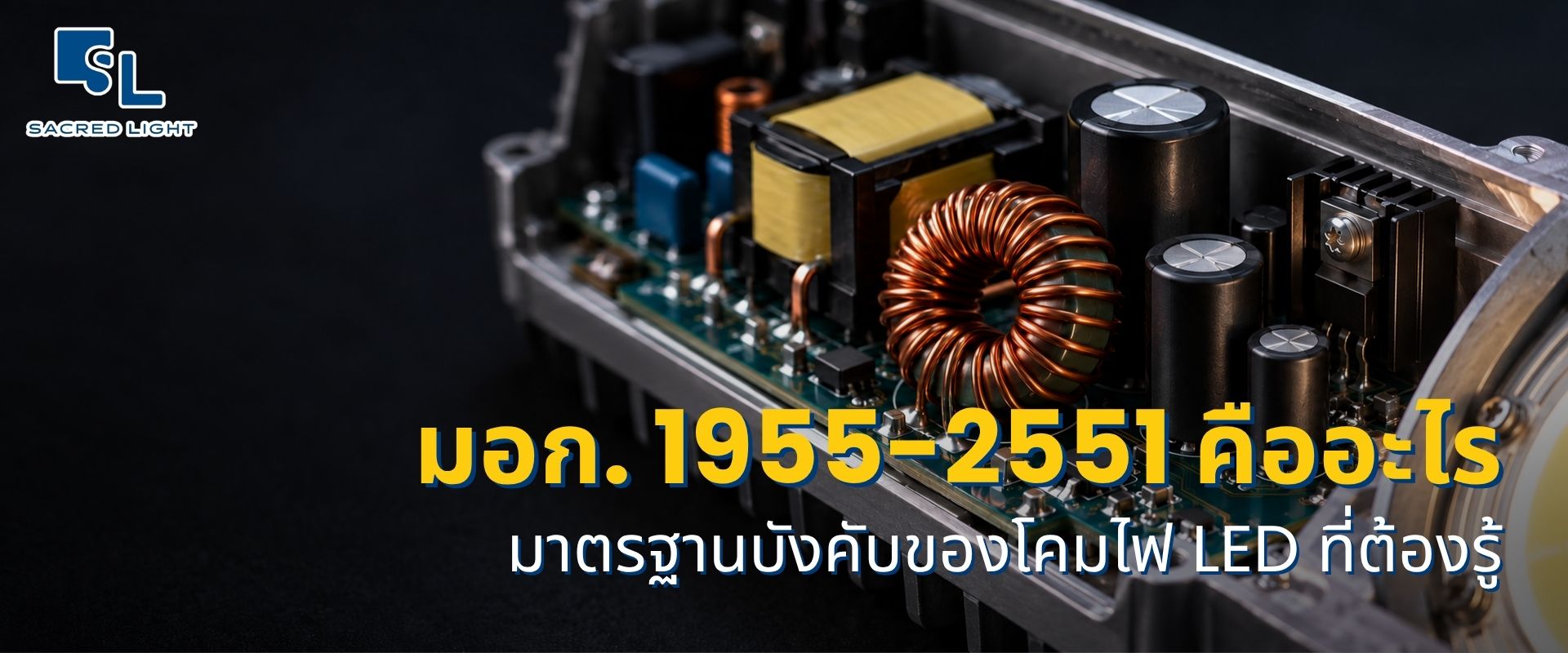 มอก. 1955-2551 คืออะไร มาตรฐานบังคับของโคมไฟ LED ที่ฝ่ายจัดซื้อต้องรู้