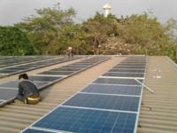 ผลงานการติดตั้งระบบโซล่าเซลล์ (Solar LED Rooftop) @บริษัทผู้ผลิตและจัดจำหน่ายกระเบื้องเซรามิก