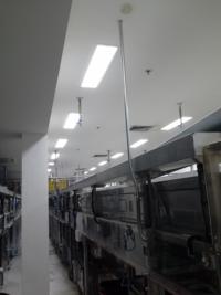 ผลงานการติดตั้งโคมไฮเบย์ LED (LED HIGH BAY), หลอด LED (LED TUBE T8), โคมโซล่าเซลล์ LED (SOLAR LED STREET LIGHT) @บริษัทผลิตและจำหน่ายสินค้าผลิตภัณฑ์เพื่อสุขภาพอนามัย