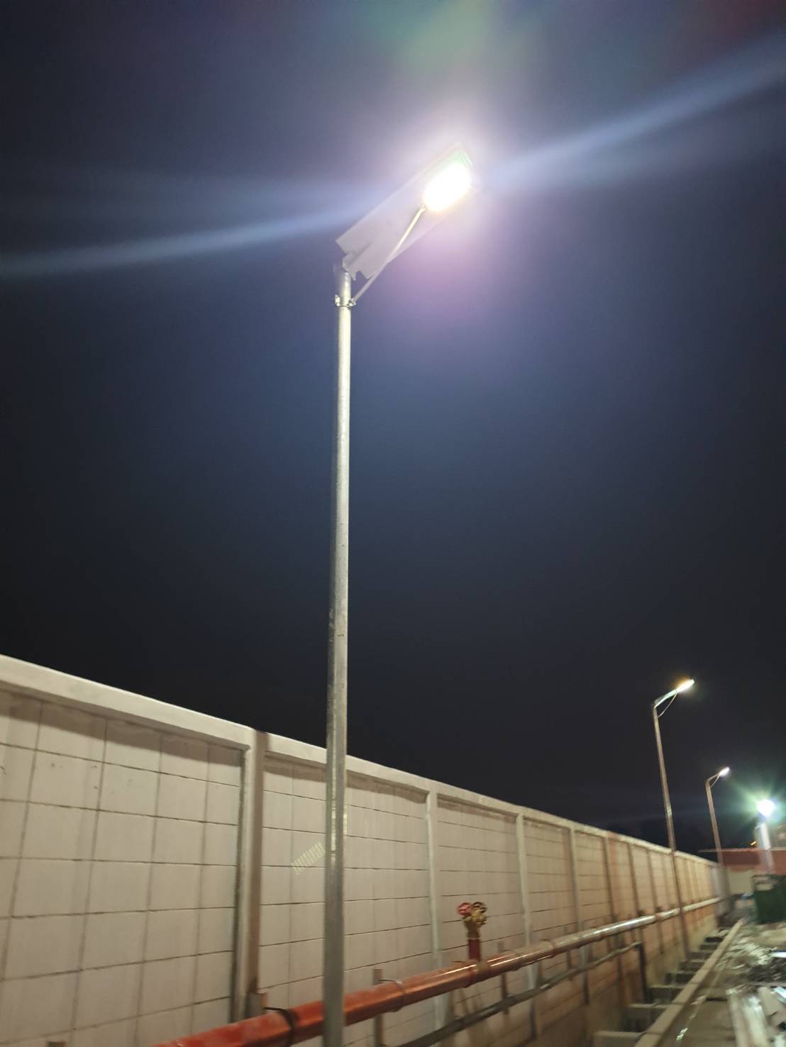 ผลงานการติดตั้งโคมไฮเบย์ LED (LED HIGH BAY), หลอด LED (LED TUBE T8), โคมโซล่าเซลล์ LED (SOLAR LED STREET LIGHT) @บริษัทผลิตและจำหน่ายสินค้าผลิตภัณฑ์เพื่อสุขภาพอนามัย