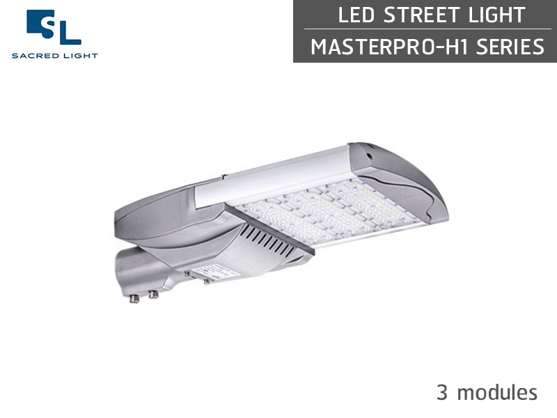 โคมไฟถนน LED (LED STREET LIGHT) : รุ่น MASTERPRO-H1 Series