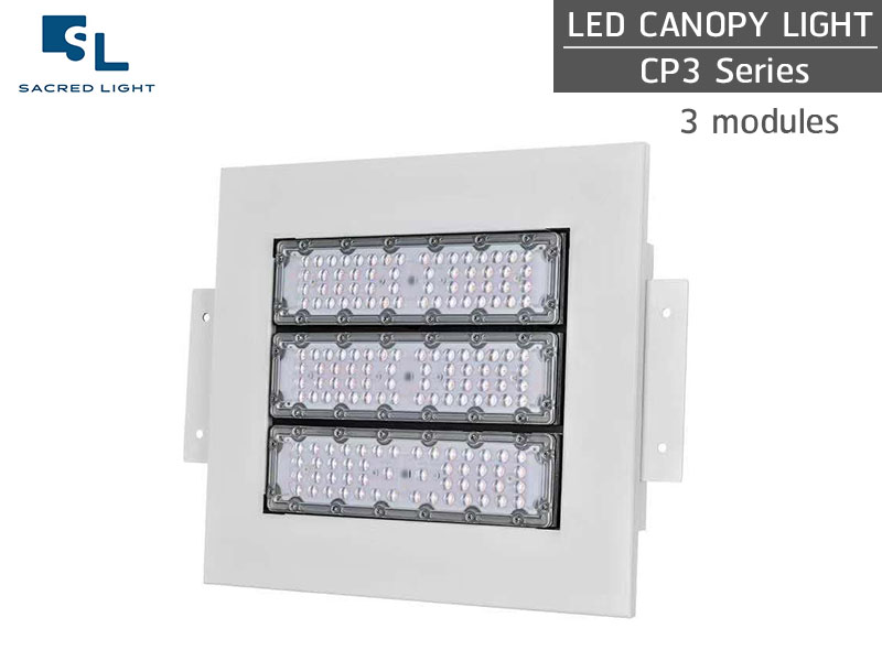โคมไฟปั๊มน้ำมัน โคมไฟฝังฝ้า LED (LED CANOPY LIGHT) รุ่น CP3 Series