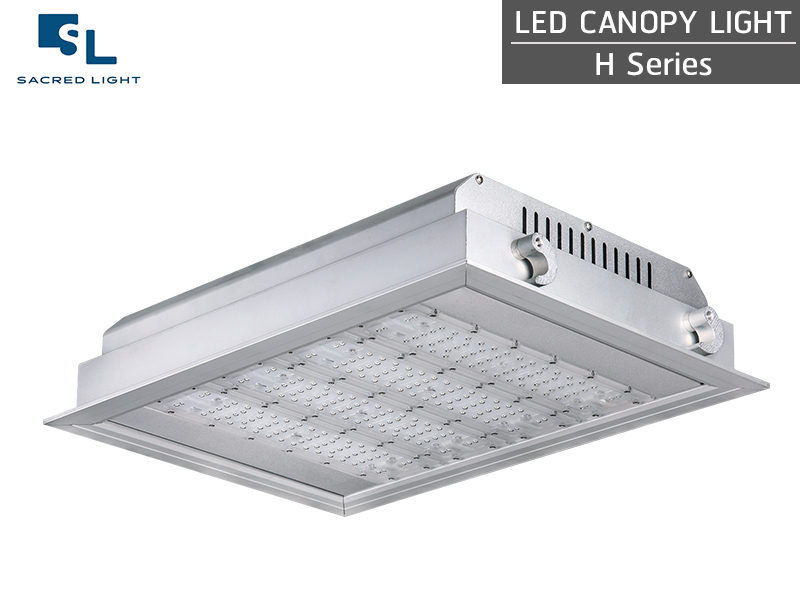 โคมไฟปั๊มน้ำมัน โคมไฟฝังฝ้า LED (LED CANOPY LIGHT) รุ่น H Series