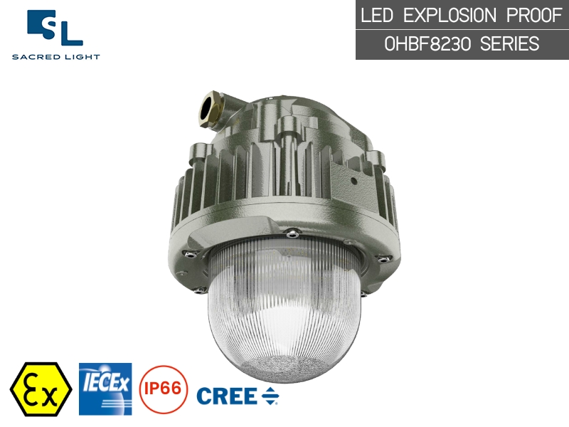 โคมไฟกันระเบิด LED (LED Explosion Proof) รุ่น OHBF8230 Series