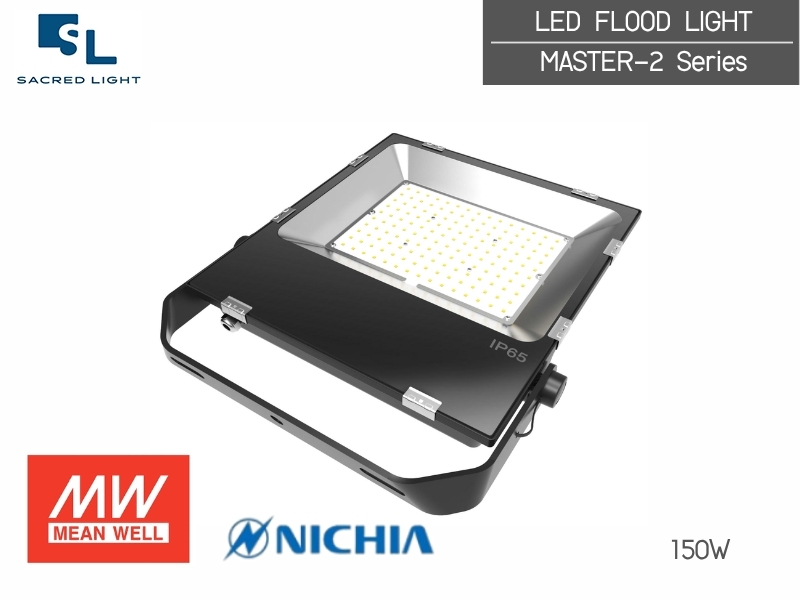 โคมไฟฟลัดไลท์ 200W LED MASTER-2 Series สว่างระดับโลก ทนพายุระดับ 17