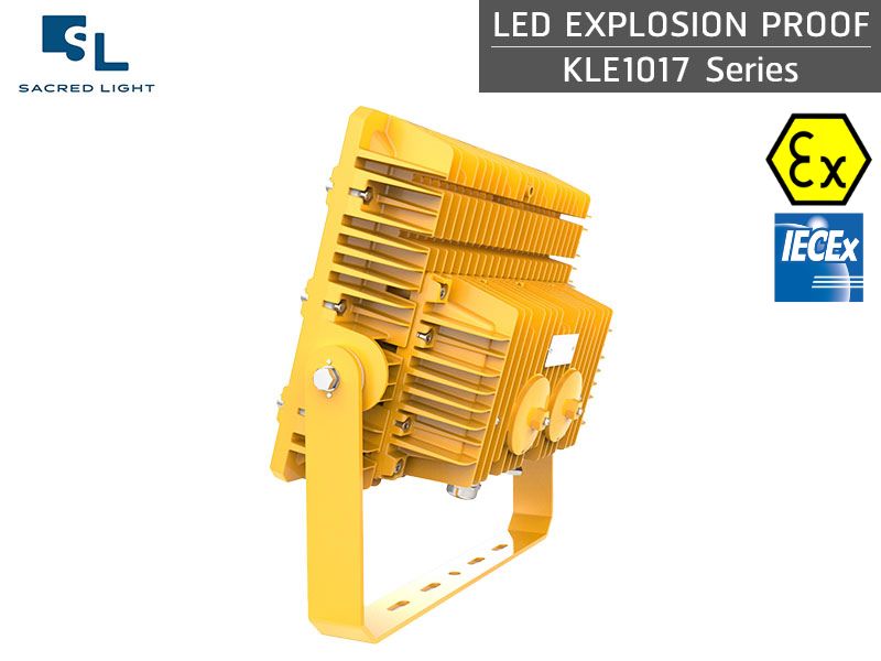 โคมไฟฟลัดไลท์กันระเบิด LED รุ่น KLE1017 Series (ATEX/IECEx)