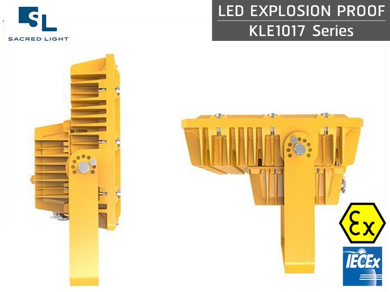 โคมไฟฟลัดไลท์กันระเบิด LED รุ่น KLE1017 Series (ATEX/IECEx)