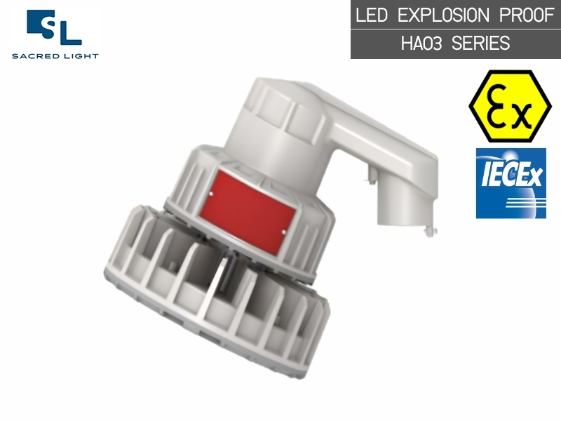 โคมไฟกันระเบิด LED High Bay HA03 Series | Explosion Proof Zone 1/2 IP66 IK10
