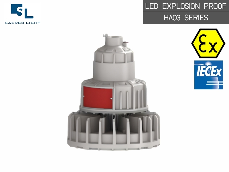 โคมไฟกันระเบิด LED High Bay HA03 Series | Explosion Proof Zone 1/2 IP66 IK10
