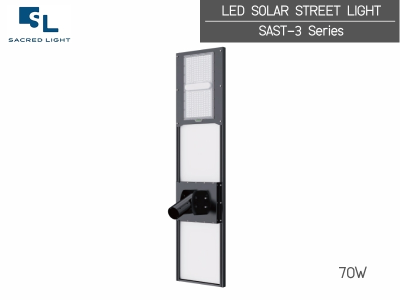 โคมไฟถนนโซล่าเซลล์ รุ่น SAST-3 Series All-in-One