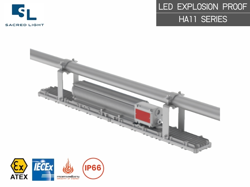 โคมไฟกันระเบิดแบบยาว HA11 Series | Explosion Proof Linear Light Zone 1/2
