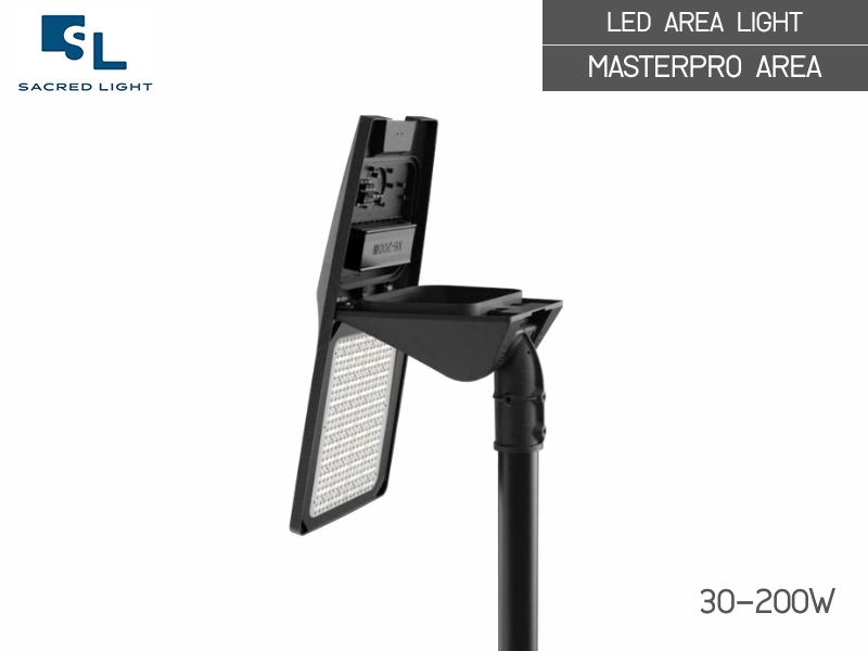 โคมไฟถนน MASTERPRO AREA Series เลนส์ 11 แบบ ทนกัดกร่อน C4
