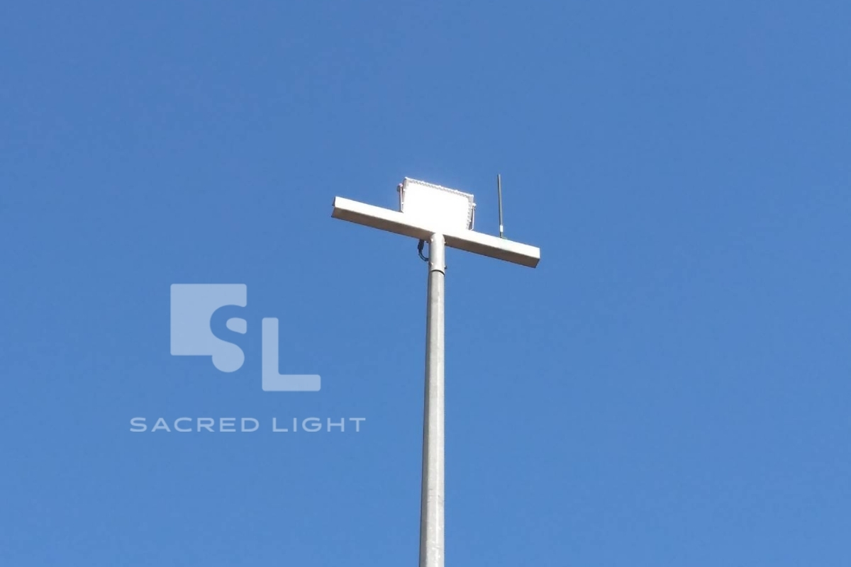 ติดตั้งโคมไฟกันระเบิด GYD 970 สถานีจ่ายแก๊ส ฉะเชิงเทรา