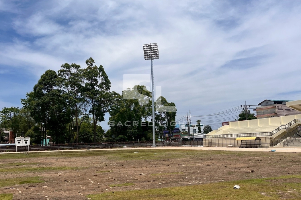 ยกเสา High Mast 30 เมตร