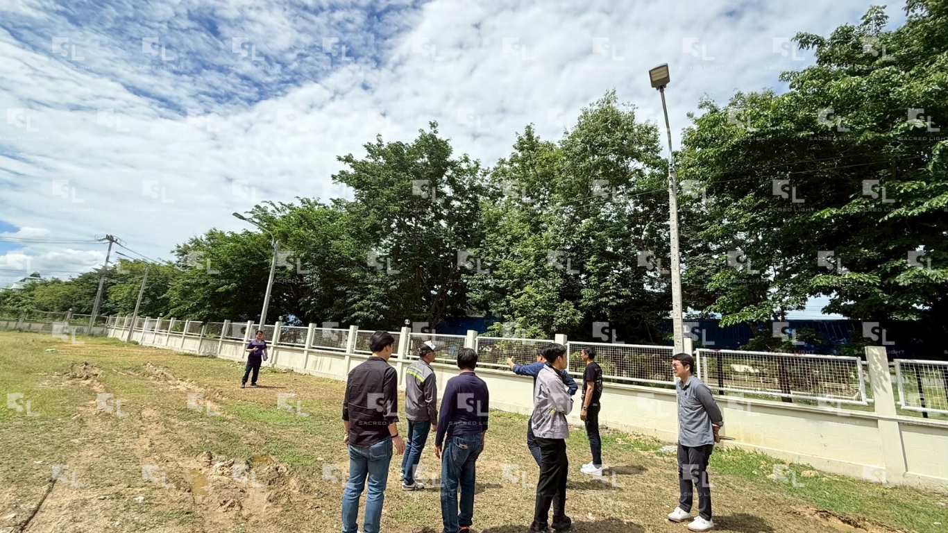 ภาพส่งมอบงานโครงการปรับปรุงแสงสว่าง มหาวิทยาลัยราชภัฏนครสวรรค์