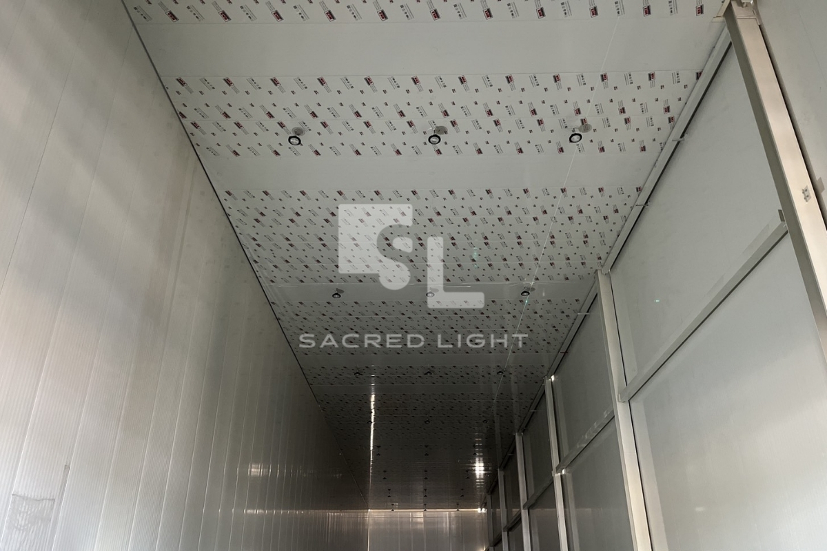 ติดตั้งโคมไฟไฮเบย์ Clean Room MASTERPRO-C 150W โรงงานห้องเย็น สมุทรปราการ