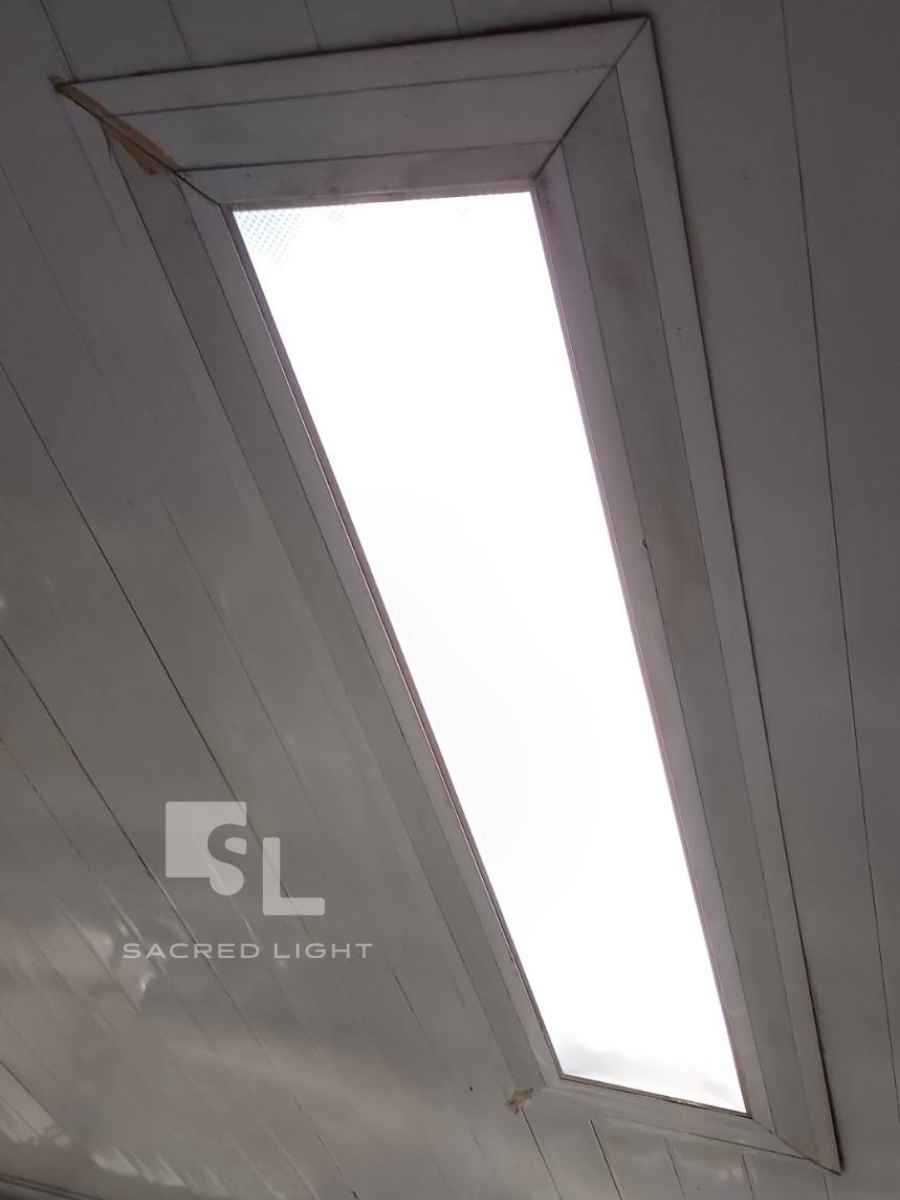 ติดตั้งโคมฝังฝ้า CP4 โรงงานเครื่องดื่ม รังสิต