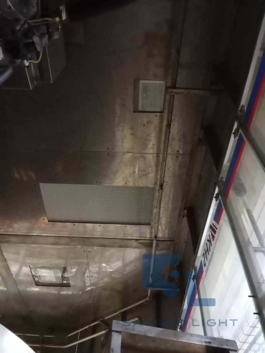 ติดตั้งโคมไฟไฮเบย์ฝังฝ้า LED รุ่น CP4 โรงงานผลิตเครื่องดื่มน้ำอัดลม รังสิต