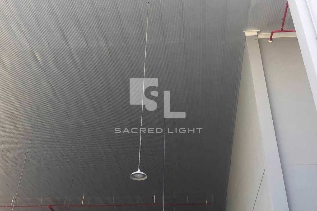 ติดตั้งโคมไฟ Clean Room MASTERPRO-C 150W คลังข้าวสาร สระบุรี