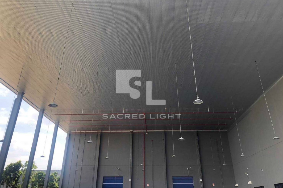 ติดตั้งโคมไฟ Clean Room MASTERPRO-C 150W คลังข้าวสาร สระบุรี