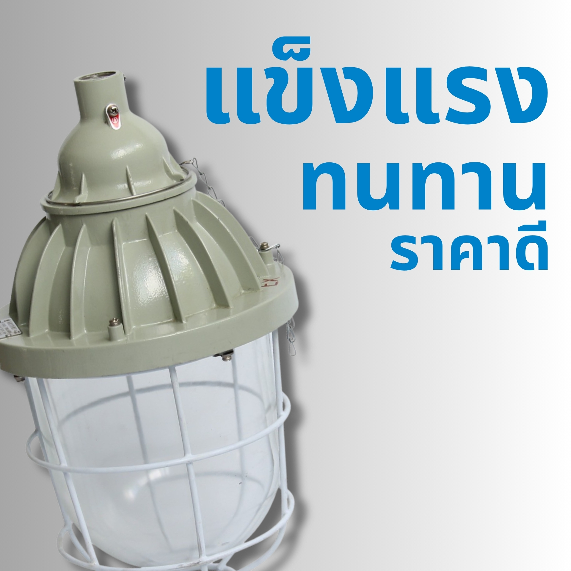 BCD Series เป็นโคมไฟกันระเบิดแบบเปลี่ยนหลอดติดตั้งได้หลายแบบ ที่กว้างหรือแคบก็ใช้งานได้ดี แถมราคาก็คุ้มค่า ติดบริเวณที่ไว้ถังก๊าซ ห้องผสมสี หรือพื้นที่แคบที่ติดตั้งโคมกำระเบิดชนิดอื่นลำบาก