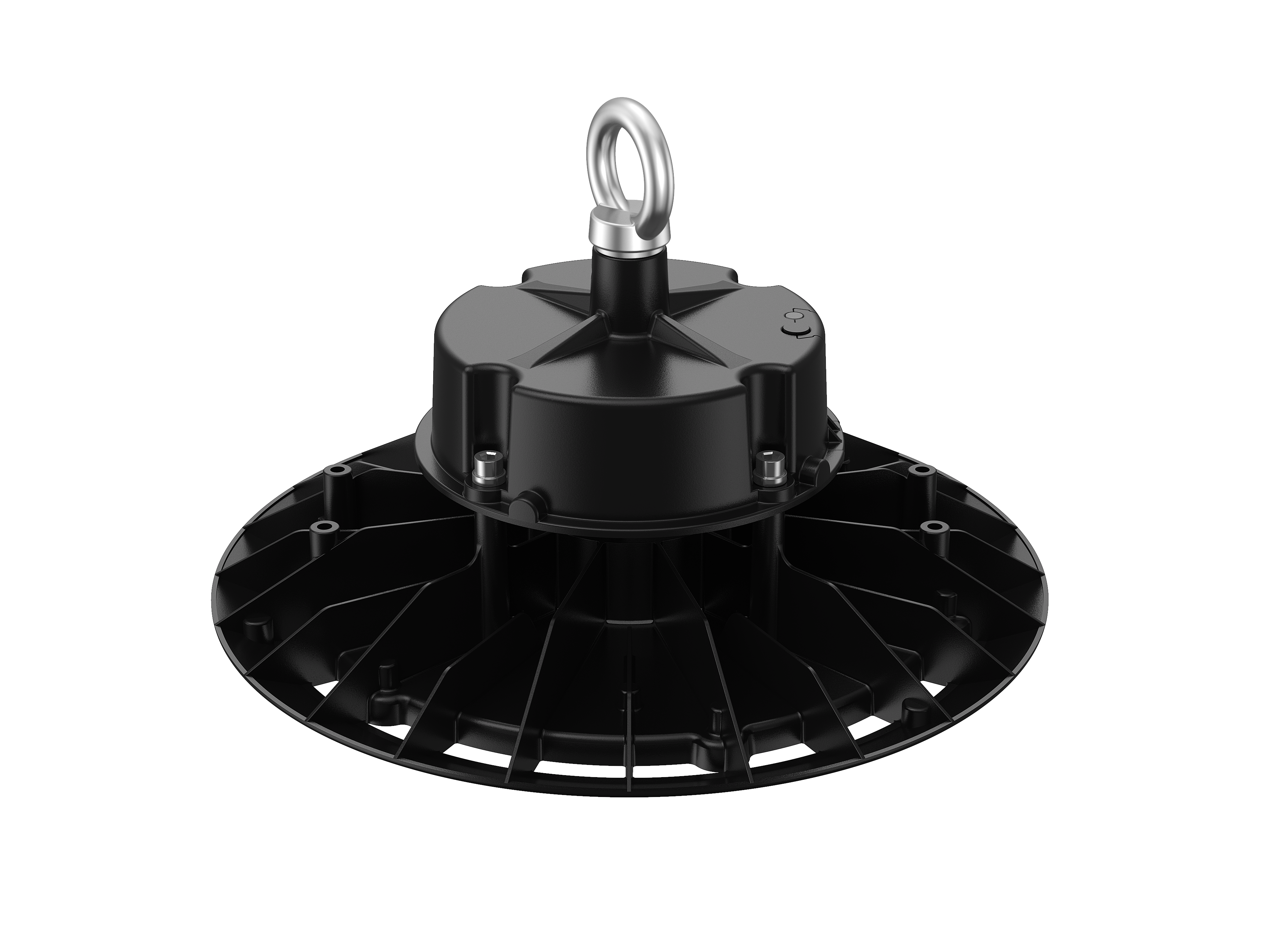 ติดตั้งโคมไฟไฮเบย์LED E14 แบบแขวนโซ่ตะขอ