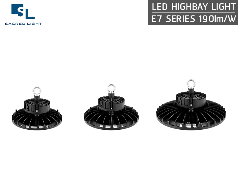 โคมไฟไฮเบย์ LED (LED HIGH BAY) รุ่น E7 Series (190lm/W)