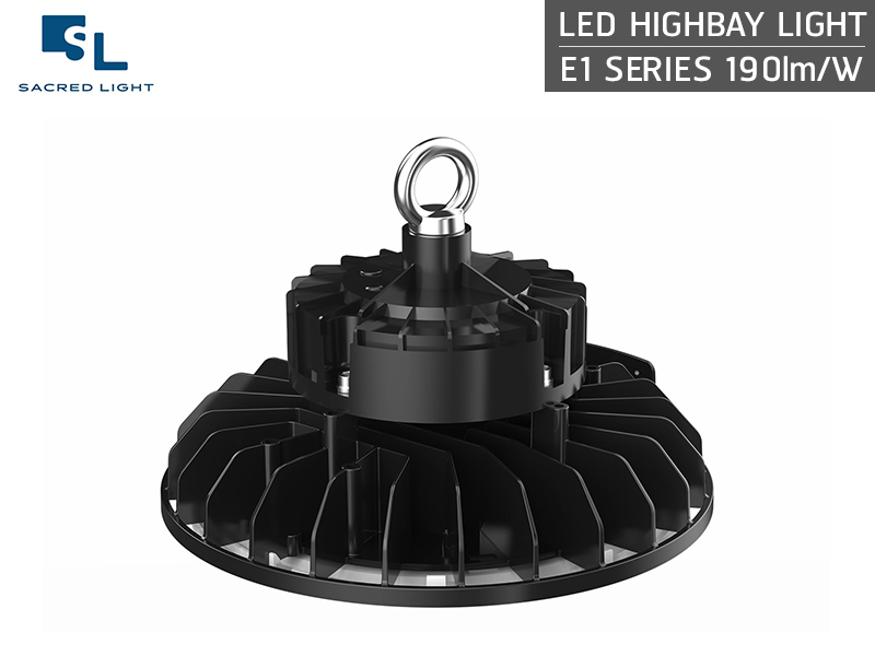 โคมไฟไฮเบย์ LED (LED HIGH BAY) รุ่น E1 Series (190lm/W)