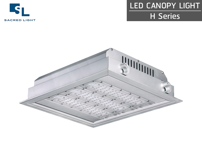 โคมไฟปั๊มน้ำมัน โคมไฟฝังฝ้า LED (LED CANOPY LIGHT) รุ่น H Series