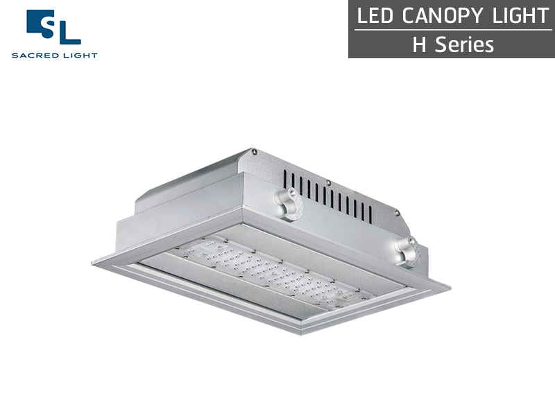 โคมไฟปั๊มน้ำมัน โคมไฟฝังฝ้า LED (LED CANOPY LIGHT) รุ่น H Series