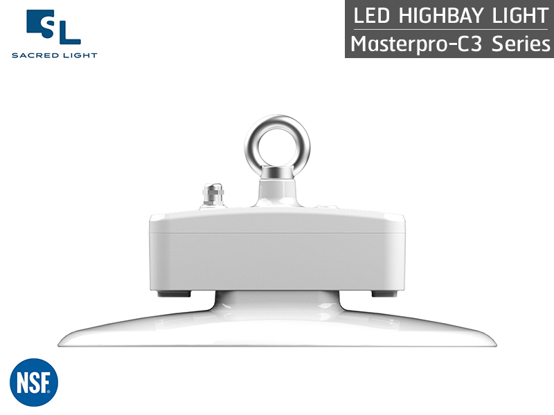 โคมไฟไฮเบย์ LED สำหรับอุตสาหกรรมแปรรูปอาหาร รุ่น MASTERPRO-C3 Series