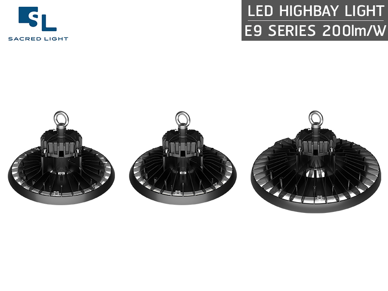 โคมไฟไฮเบย์ LED (LED HIGH BAY) รุ่น E9 Series (200lm/W)