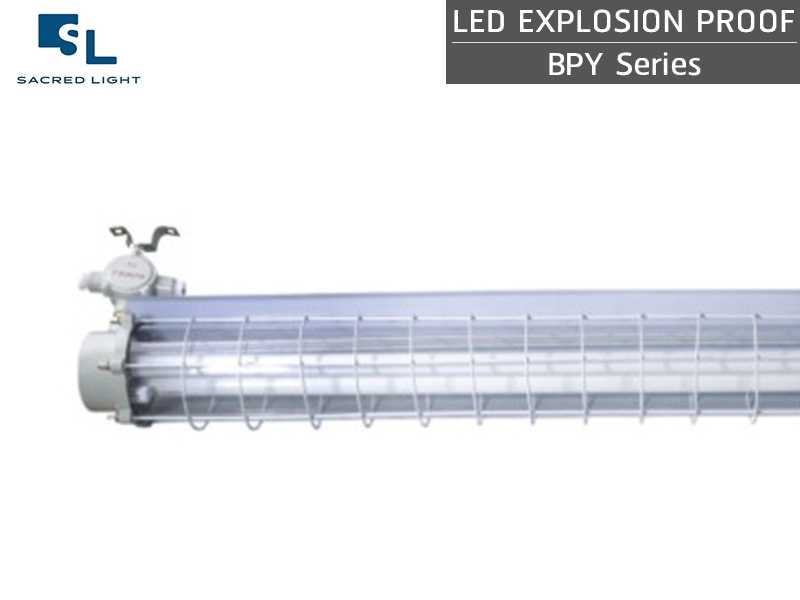 โคมไฟกันระเบิด LED แบบตะแกรง รุ่น BPY Series (LED Explosion Proof)