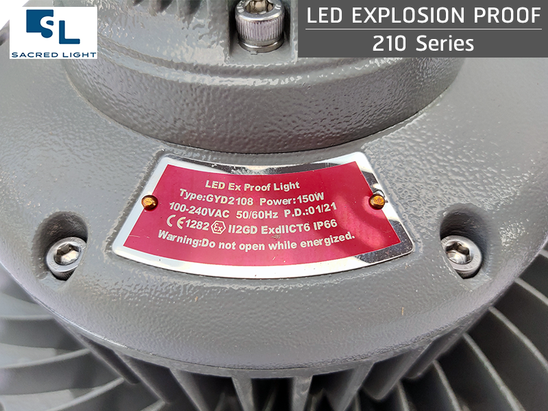 โคมไฟกันระเบิด LED (LED Explosion Proof) : รุ่น SL GYD210  Series