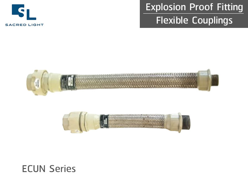 ลักษณะการใช้งานอุปกรณ์กันระเบิด ประเภท ท่อร้อยสายไฟ(ชนิดงอได้) ECUN Series