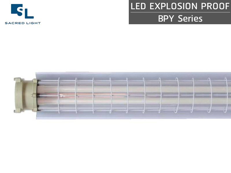 โคมไฟกันระเบิดแบบตะแกรง LED  รุ่น BPY Series